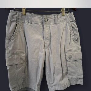 Sonoma Light Gray Cargo Shorts for Men